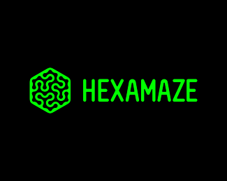 标志说明：HEXAMAZE六边形迷宫游戏...