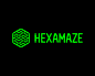 标志说明：HEXAMAZE六边形迷宫游戏logo设计欣赏。——LOGO圈
