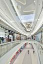 Rzeszów City Center, Shopping Mall, Circulation Area, Interior, Ceiling Design, Rzeszów-Poland