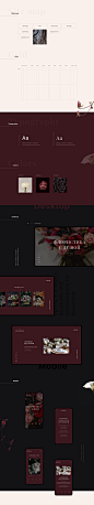Corporate website for flower studio