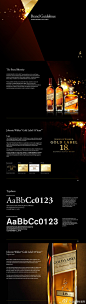 设计青年官网：【Johnnie Walker金牌品牌视觉设计】 Johnnie Walker金牌，视觉由Mun Hoe Tung设计。http://t.cn/SfZRlx