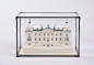 S119-欧州霍顿霍尔庄园石膏软装样板房摆件建筑模型金属玻璃框-淘宝网