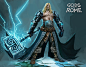 Gods of Rome - Wrath of Egypt and Vikings (canceled) - Gameloft, Alexandre Chaudret : Character designs made for "Gods of Rome", a fighting game on IOS and Androïd, by Gameloft.
Those designs were made in the Art Team of Gameloft HQ Paris.
Art D