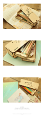 韩国旋转拼装木质DIY笔盒创意多功能文具盒单双层桌面木质收纳盒-淘宝网