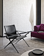 Armchair: BEVERLY - Collection: B&B Italia - Design: Antonio Citterio