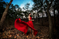 People 2000x1335 dress red dress trees nature women model women outdoors