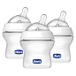 Chicco NaturalFit 3pk 5oz 0M+ Newborn Baby Bottles and Newborn Flow Nipples Set : &#;60p&#;62The NaturalFit Advanced Feeding System is engineered to be responsive to the changing feeding styles of babies. Three distinct nipple shapes adapt to the 