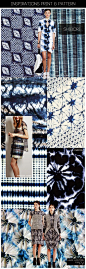 FASHION VIGNETTE: [ INSPIRATIONS PRINT + PATTERN ] KUKKA by Laura Luchtman - SS 2015 SHIBORI