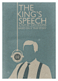国王的演讲 设计海报