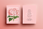 JEREMY + ANNABELLE : With their summer wedding ahead Jeremy and Annabelle approached me to create a set of wedding stationery for their special day. The five piece set draws inspiration from tropical location and cottage-style venue, melding the two in a 