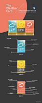 The Weather Card 天气卡片 - ICONFANS|图标粉丝网|专业图标界面设计论坛,软件界面设计,图标制作下载,人机交互设计