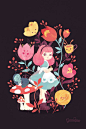 Mobile Vulgaris - Alice in Wonderland 150th anniversary on Behance by Gemma Roman