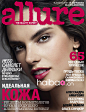 超模亚历山大·安布罗休 (Alessandra Ambrosio) 登《Allure》杂志俄罗斯版2012年11月刊封面，摄影师Chris Nicholls掌镜！