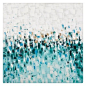 Moe's Home Collection - Moe's "Blue Gradient" Wall Decor - Blue Gradient Wall Decor by Moe's