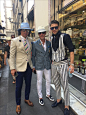 Newjetsetters Always love to see the latest fashion trends! This is what the fashionable #Italian men will be wearing in Spring 2018 as seen at the exciting Pitti Uomo #Fashion Week in #Florence #Italy a few weeks ago! Come visit www.newjetsetters.com and