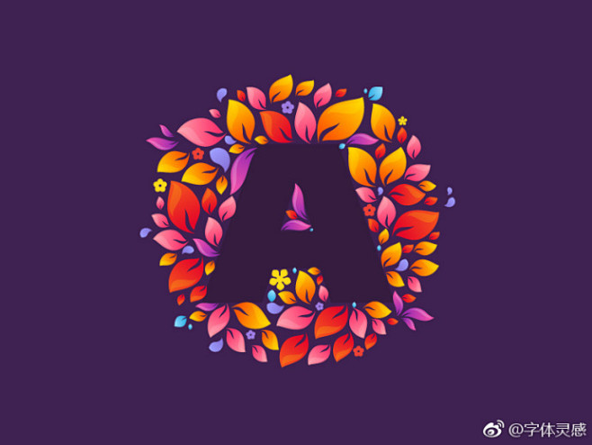 创意A字母logo设计