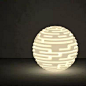 【产品造型】3D打印的灯具居然漂亮到这种程度！