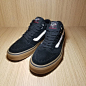 VANS PRO SKATE TNT SG 6 GUM低帮翻毛皮生胶底黑色专业滑板鞋-淘宝