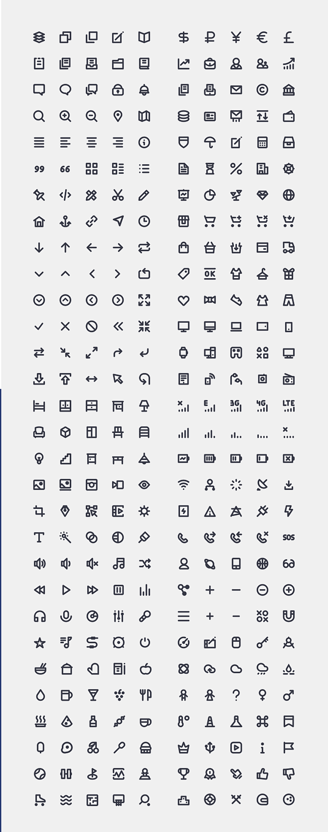 Icons : 300 Vector i...