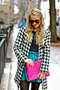 GiGi New York | Styled Snapshots Fashion Blog | Magenta Uber Clutch