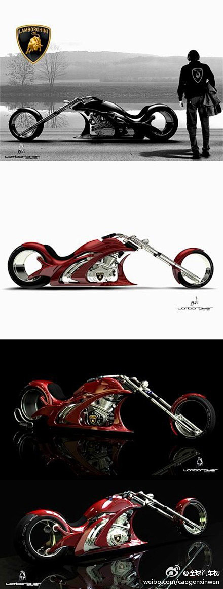 全球汽车榜：兰博基尼概念摩托！！！