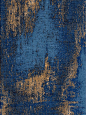Washed Denim Indigo Copper - rug by Bazaar Velvet - Inspired by timeless denim jeans, and achieved by an intricate blending of colours, sure to be enjoyed for years to come. Hand knotted, Himalayan wool and Chinese silk. Modern Luxury Rugs London