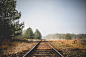 Free image: Autumn Railway