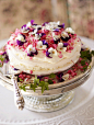 花朵蛋糕，春天的蛋糕~