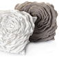Glamorous Natural Floret Pillow - contemporary - pillows - Tiffany Bird