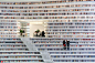 天津滨海图书馆"书山"造型震撼亮相 被外媒誉为“全球最酷图书馆”