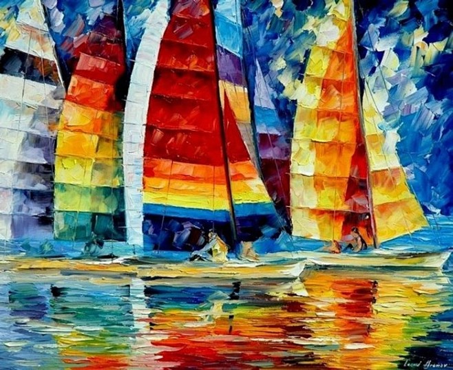 Leonid Afremov 油画系列 ...