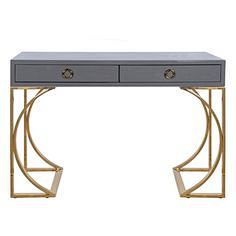 Vanessa Desk - Gray ...