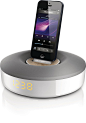 Philips Bedroom Docking Speaker (DS1155) : Philips' docking speakers with Lightning connector are compatible with the Apple iPhone 5