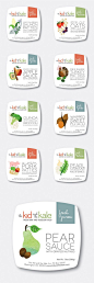 The Kid and the Kale Packaging, Baby Food, Toddler Food, Fresh Puree, Fresh Patties, Fresh Textures, Organic, Free Range, All Natural | Torie Partridge: Cherry Blossom Creative: 