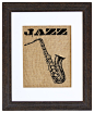 Jazz Art eclectic prints and posters