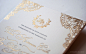 Laser Cut Lace inspired Wedding Invitation on Behance