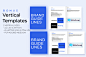 Behance 上的 Blue | Brand Guidelines Template