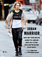 urban warrior: elle australia march 2014 #CartonMagazine