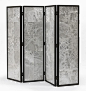 Gypsum & Macassary Ebony Screen 3: 