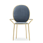 Stay Dining Armchair Acier - Collection III - Designed by Nika Zupanc for Sé: