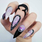 60+ Halloween Nail Art Ideas : 
There are so many fun designs to choose from and depending on the costume for your Halloween, you should pick the one that suits your costume theme the best. Zombie nails,Skull nails, witch nails, spider nails, pumpkin nail