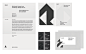 HAUS Architects : A brutalist yet playful modular visual identity for HAUS collective architects 