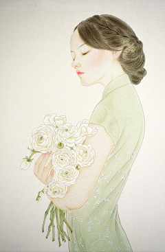 Miss大橙子采集到唯美插画