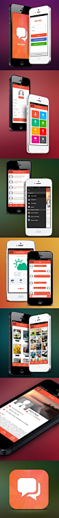 ChitChat Mobile Ui Design