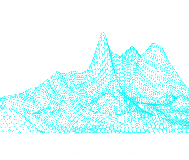 酷炫科技感山脉起伏3D立体背景纹理装饰P...