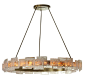 Sp Esterel Chandelier From Profiles  MidCentury  Modern, Glass, Metal, Ceiling by New York Design Center