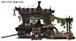 Dragon Slyers village, Younjae Woo(0040) : House and objects
