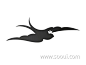 候鸟南飞！20款燕子元素Logo设计UI设计作品LOGO形状Logo首页素材资源模板下载
