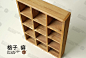 ZAKKA日式仿古做旧木质收纳盒 