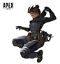 Apex Legends opening cinematic illustrations and designs, Luca Xu